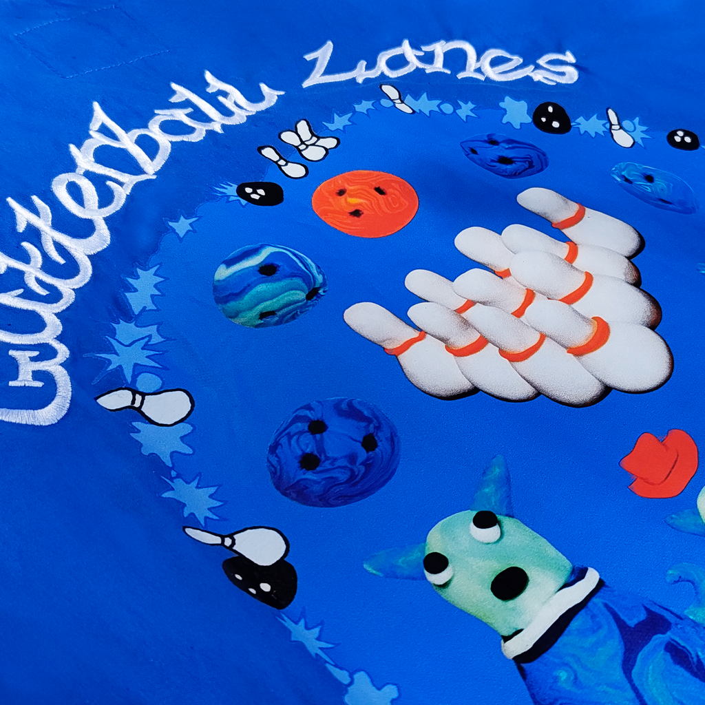 Gutterball Lanes Bowling Shirt