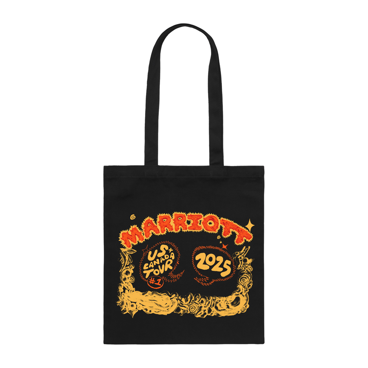 US & Canada 2025 | Black Tour Tote