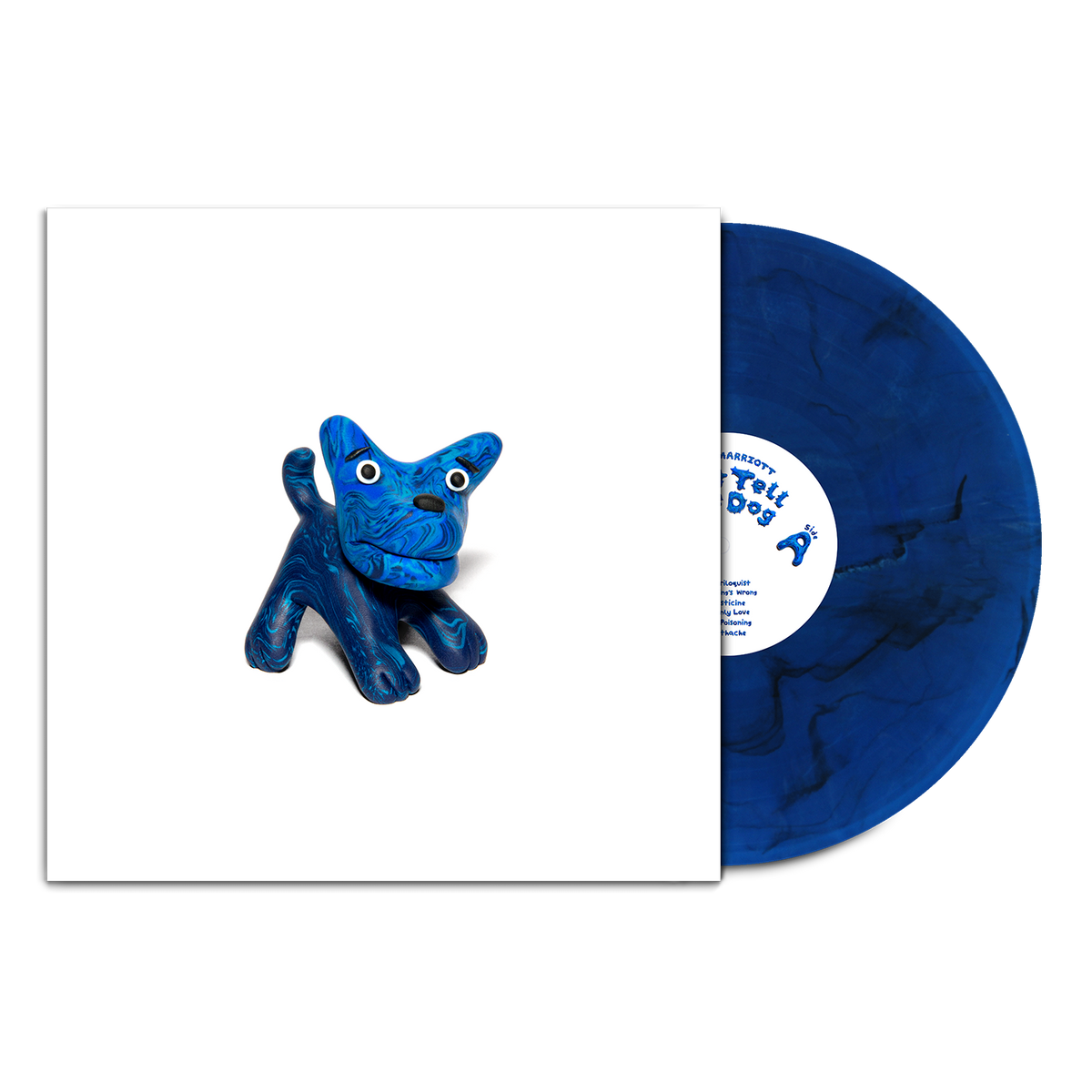 Don't Tell The Dog | Blue Standard Vinyl
