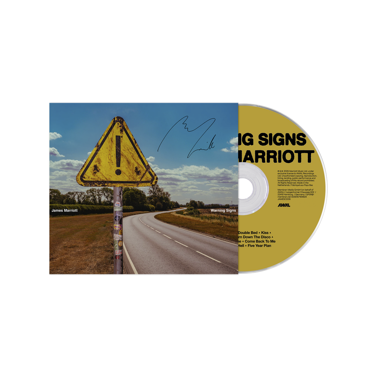 Warning Signs | Signed Standard CD